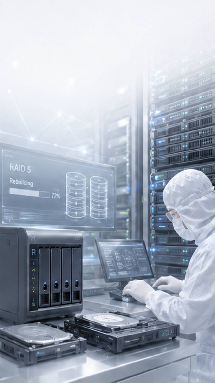 RAID、NAS磁碟陣列救援專家